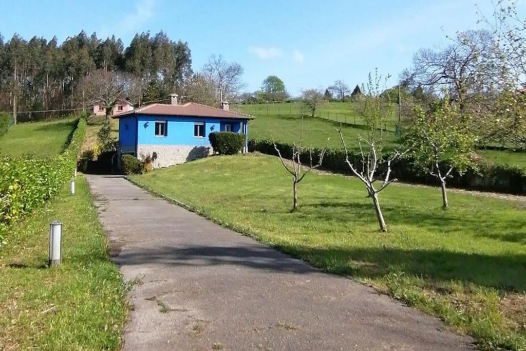 Vila La Casa Azul De Lua Un Lugar Magico Juncedo Exteriér fotografie