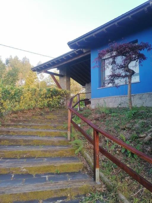 Vila La Casa Azul De Lua Un Lugar Magico Juncedo Exteriér fotografie