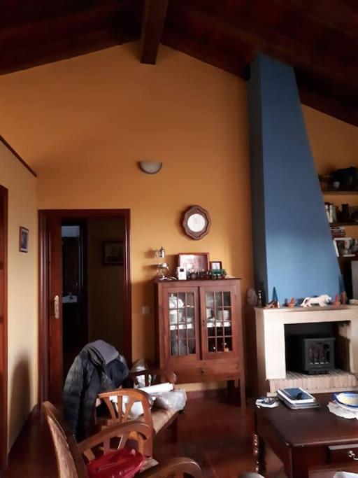 Vila La Casa Azul De Lua Un Lugar Magico Juncedo Exteriér fotografie