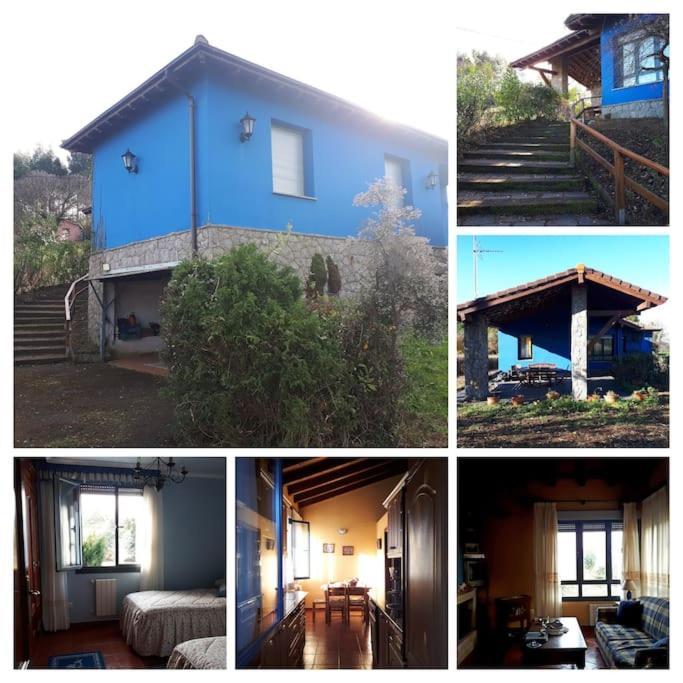Vila La Casa Azul De Lua Un Lugar Magico Juncedo Exteriér fotografie