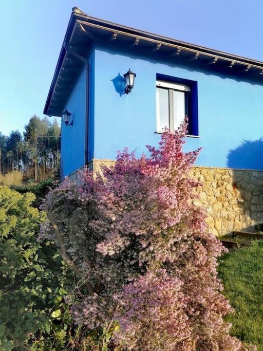 Vila La Casa Azul De Lua Un Lugar Magico Juncedo Exteriér fotografie