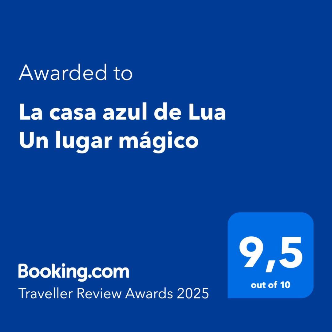 Vila La Casa Azul De Lua Un Lugar Magico Juncedo Exteriér fotografie